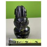 Glass African figurine