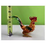 Glass rooster