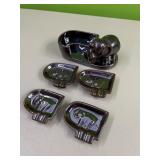 Occupied Japan elephant ashtray and holder