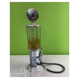 Gas pump alcohol holder with shot glasses