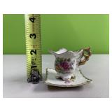 Enesco miniature teacup and saucer