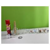 Misc shot glasses and more