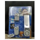 Wireless security kit- dorm room protection,new