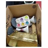 Misc box of decor