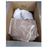 Lot of towels and wash clothes