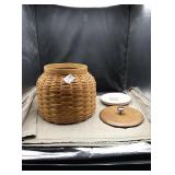 Longaberger cookie jar