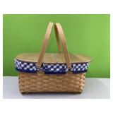 2004 longaberger blue ribbon collection large