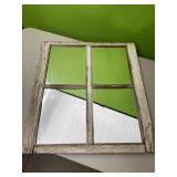 Mirrored wall decor - 23x21in