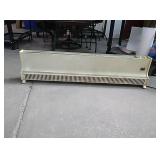 Patton brand heater-does heat up. Approx 40" long