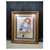 11.5×13.5 Raggedy Ann picture