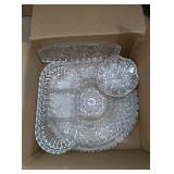 Box of very nice glassware