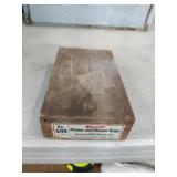 Starrett #599 Planer & Shaper Guage. In Wood Box