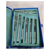 Machinist Putnam Drill Bit set in Metal Case
