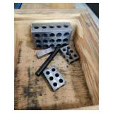 Precision Steel Blocks in Wood Box