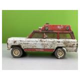 Metal tonka rescue vehicle & C-B One nylint