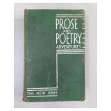 Prose & poetry adventures hardback book