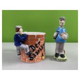 Der saarlander mug and figurine