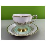 Tuscan teacup and saucer