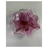 Ofnah crystal pink bowl