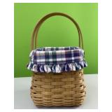 2003 longaberger basket double handle