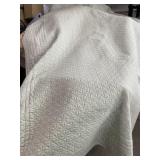 Green king size quilt