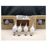 3 boxes of  bulbs for decorative pieces. 4 bulbs