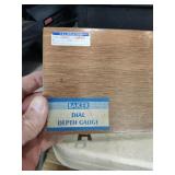 Baker Dial Depth Guage in Wood Box