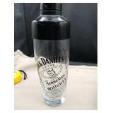 Glass jack daniels shaker