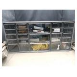 Organizer container approx 18 × 8.5 contents