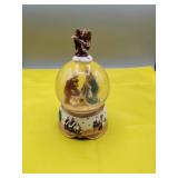 Silent Night Musical Snow Globe. Plays Ava Maria