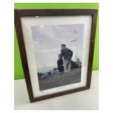 Outward bound Norman Rockwell 18x22in framed