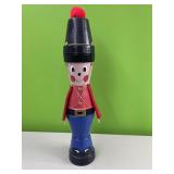 Soldier boy made out of clay pots