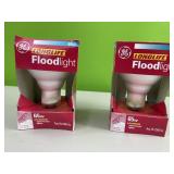 2 flood lights 65w each