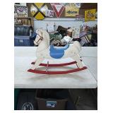Old rocking horse approx 29"long x 21" tall