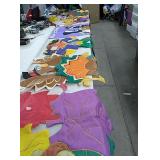 7 fall/Thanksgiving  flags