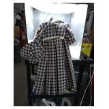 Adorable homemade little girls dress with