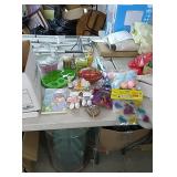 Large box of Easter items