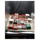 Large box of hallmark ornaments