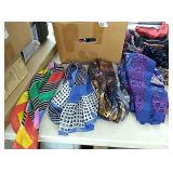 Scarves in multiple lengths, colors and styles