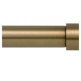 Ivilon Drapery Window Curtain Rod - End Cap Style