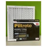 2 filtrete healthy living 16x20x1 air filters