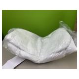 Down and feather pillow insert