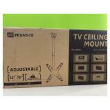 Tv ceiling mount - most 32-70in - adjustable