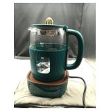 Infant milk modulator, used, turns on,heats up