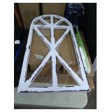 Pair of rustic window frames-27" high,13.3"