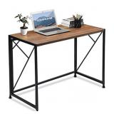 COMHOMA Folding Desk Foldable Computer Desk 40"