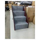 Wood Display  29" Long. 17" wide x 23" Tall  Legs