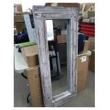 Barnyard design full length mirror 57.5# x 24"