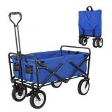 Collapsible Outdoor Utility Wagon, Heavy Duty