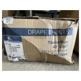 Drape sheets 40x90in 50 in box